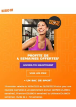 Prospectus Basic-Fit : Profite de 4 semaines offertes