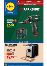 Prospectus Lidl Montluçon - Av Jules Guesde : Parkside est de retour en supermarché ! Ne manquez pas nos offres !