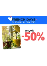 Prospectus Jardiland BLESMES : French days