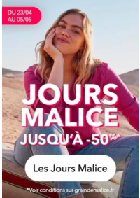 Prospectus Grain de Malice Saint-Quentin Fayet : Jour Malice