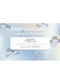 Prospectus Bizzbee Valenciennes : French days jusqu'à -50%