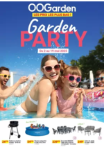 Promos et remises  : Prospectus - Garden Party - 2025