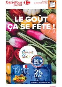 Prospectus Carrefour Market BOURISP : LE GOÛT ÇA SE FÊTE