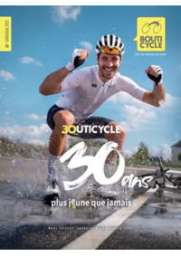 Prospectus Bouticycle ALES : 30 ans et plus jeu(a)ne que jamais
