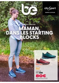Prospectus City sport paris 9è : Maman, dans les starting blocks
