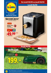 Prospectus Lidl ARNOUVILLE LES GONESSE : Découvrez des équipements pour vos sorties en plein air et pour embêllir votre jardin !