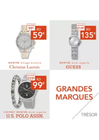 Prospectus Trésor Bijoux BALARUC : Grandes Marques