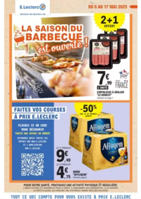 Prospectus E.Leclerc AULNOYE AYMERIES : TRAFIC POUVOIR ACHAT 6 - MIXTE