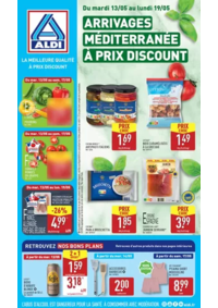 Prospectus Aldi Asnières-sur-Seine : ARRIVAGES MÉDITERRANÉE À PRIX DISCOUNT