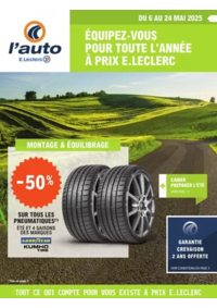 Prospectus L'auto E.Leclerc BOUT DU PONT DE L'ARN : OP7 - THEMATIQUE BEAUX JOURS