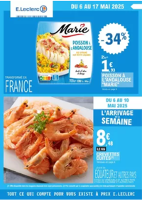 Prospectus E.Leclerc SAINT ASTIER : TRAFIC POUVOIR ACHAT 6 - MIXTE