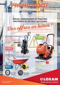 Prospectus Loxam AUCH : Des offres en béton
