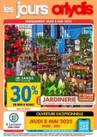 Prospectus E.Leclerc ORLY : 3 JOURS FOUS