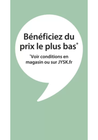 Prospectus Jysk PROVILLE : Offres exceptionnelles