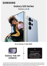 Promos et remises  : Tablette Galaxy Tab A9+ offerte avec Samsung