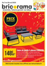 Prospectus  : Célébrons les 50 ans Bricorama