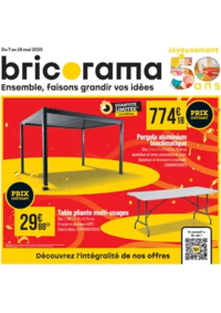 Prospectus Bricorama VIRY CHATILLON : Célébrons les 50 ans Bricorama