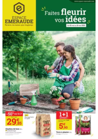 Prospectus Espace emeraude UZEL PRES L OUST : Faites fleurir vos idées !