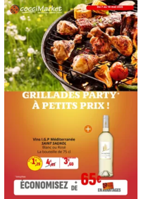 Prospectus CocciMarket LA MILESSE 3 RUE DE L'EUROPE : GRILLADES PARTY À PETITS PRIX !
