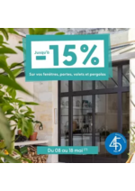 Promos et remises  : Jusqu’à 150€ Sur vos fenêtres, portes, volets et pergolas