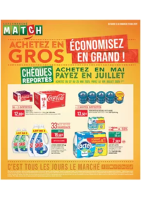 Prospectus Supermarchés Match Halluin : ACHETEZ EN GROS ÉCONOMISEZ EN GRAND !