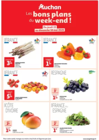 Prospectus Auchan Villeneuve-d'Ascq V2 : Les bon plans du week-end dans votre hyper !