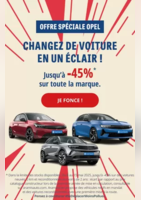 Offre spéciale OPEL - Aramis