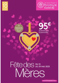 Prospectus Le Manège à Bijoux E.Leclerc L'AIGLE : FETE DES MERES