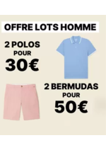 Prospectus Bonobo : Offre lot - homme homme