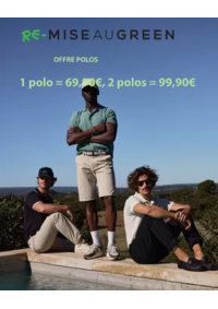 Prospectus Revendeur Mise Au Green AVRANCHES : Offre Polos
