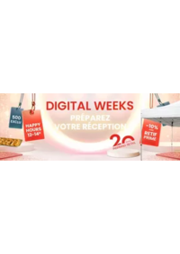 Prospectus Retif Antony : Digital weeks