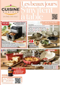 Prospectus Cuisine plaisir CHARLIEU : Les beaux jours S'invitent à table