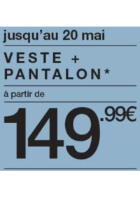 Prospectus Devred 1902 AVIGNON : Veste + pantalon