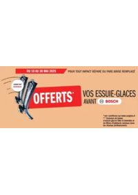 Prospectus Carglass COURBEVOIE : Pour tout impact réparé ou pare-brise remplacé