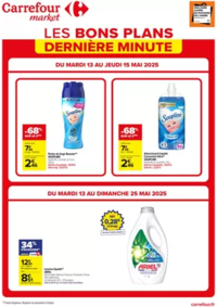 Prospectus Carrefour BOURGES : LES BONS PLANS DERNIÈRE MINUTE !