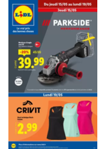 Prospectus Lidl : Sélection mode et bricolage : n'attendez plus pour profiter des bonnes affaires Lidl !