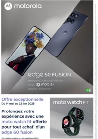 Prospectus MDA SAINT JEAN DE SOUDAIN : Montre Moto Watch Fit offerte