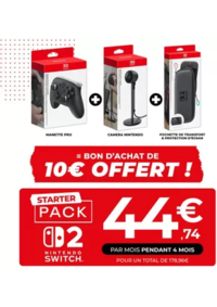 Prospectus Micromania Toulouse : Starter Pack Nintendo Offer