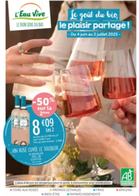 Prospectus L'Eau Vive COURBEVOIE : Catalogue Juin 2025