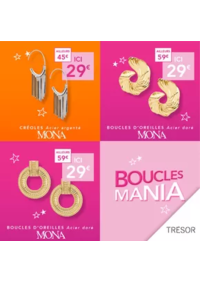 Prospectus Trésor Bijoux CARRE SENART : Catalogue Trésor Bijoux