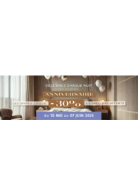 Prospectus Place de la literie GEX : Anniversaire jusqu'à -30%