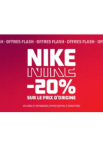 Prospectus Foot Locker : Nike -20% sur le prix d'origine