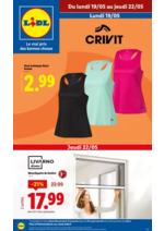 Prospectus Lidl : Equipez-vous pour faire du sport chez Lidl : qualité, confort et style à petits prix