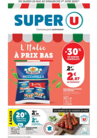 Prospectus Super U CASTELNAU LE LEZ : Spécial Italie