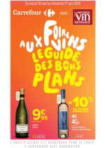 Prospectus Cora : Foire aux vins, le guide des bons plans