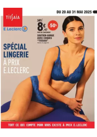 Prospectus E.Leclerc VITRY SUR SEINE : RDV LINGERIE