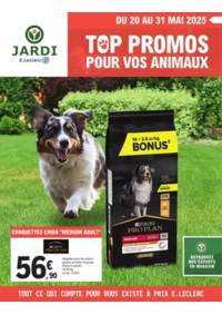 Prospectus Jardi E.Leclerc FLERS : Top promos pour vos animaux