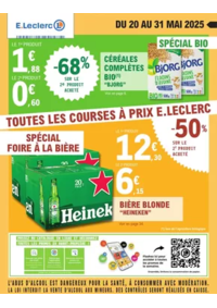 Prospectus E.Leclerc BON ENCONTRE : DEPENSER MOINS 9 - MIXTE