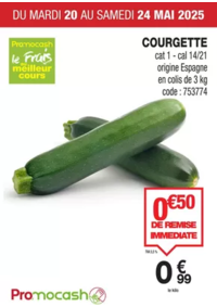 Prospectus Promocash Ville la Grand : Courgette