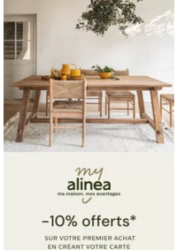 Prospectus Alinéa Creil - Saint Maximin : 10% offerts